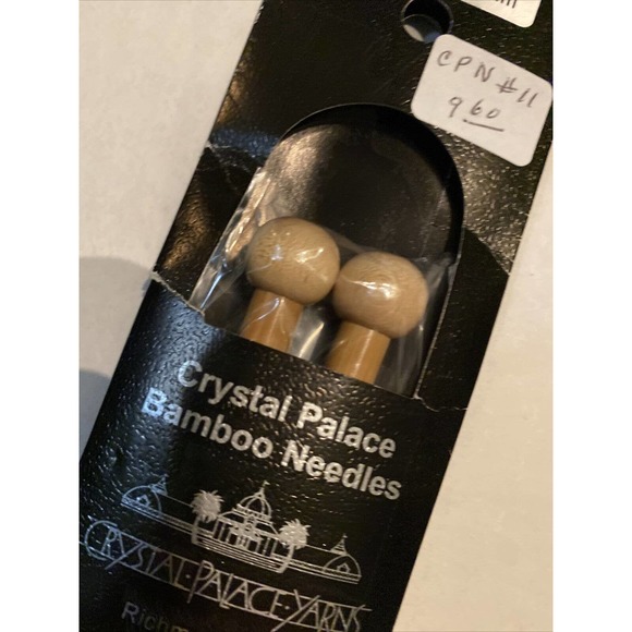 Crystal Palace Bamboo Single Point Knitting Needles 9 Inch US Size 11 8mm - Picture 7 of 8